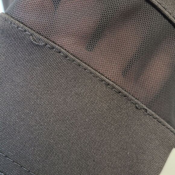 Charlotte Russe Black Long Sleeve Bodycon Sheer Cutout Mini Dress M - Picture 15 of 16